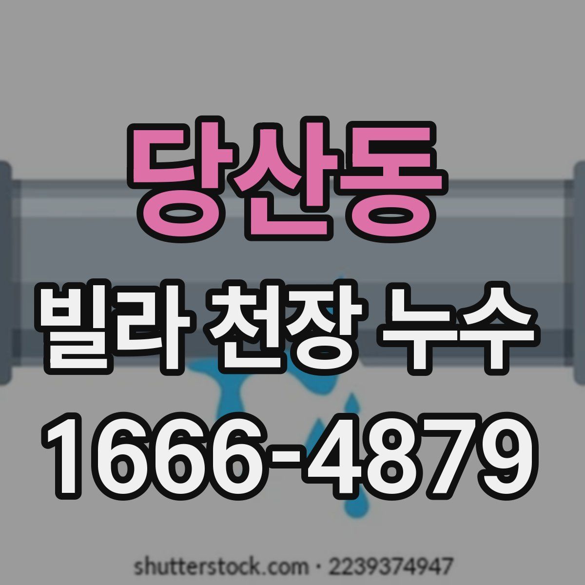 당산동 빌라 천장 누수