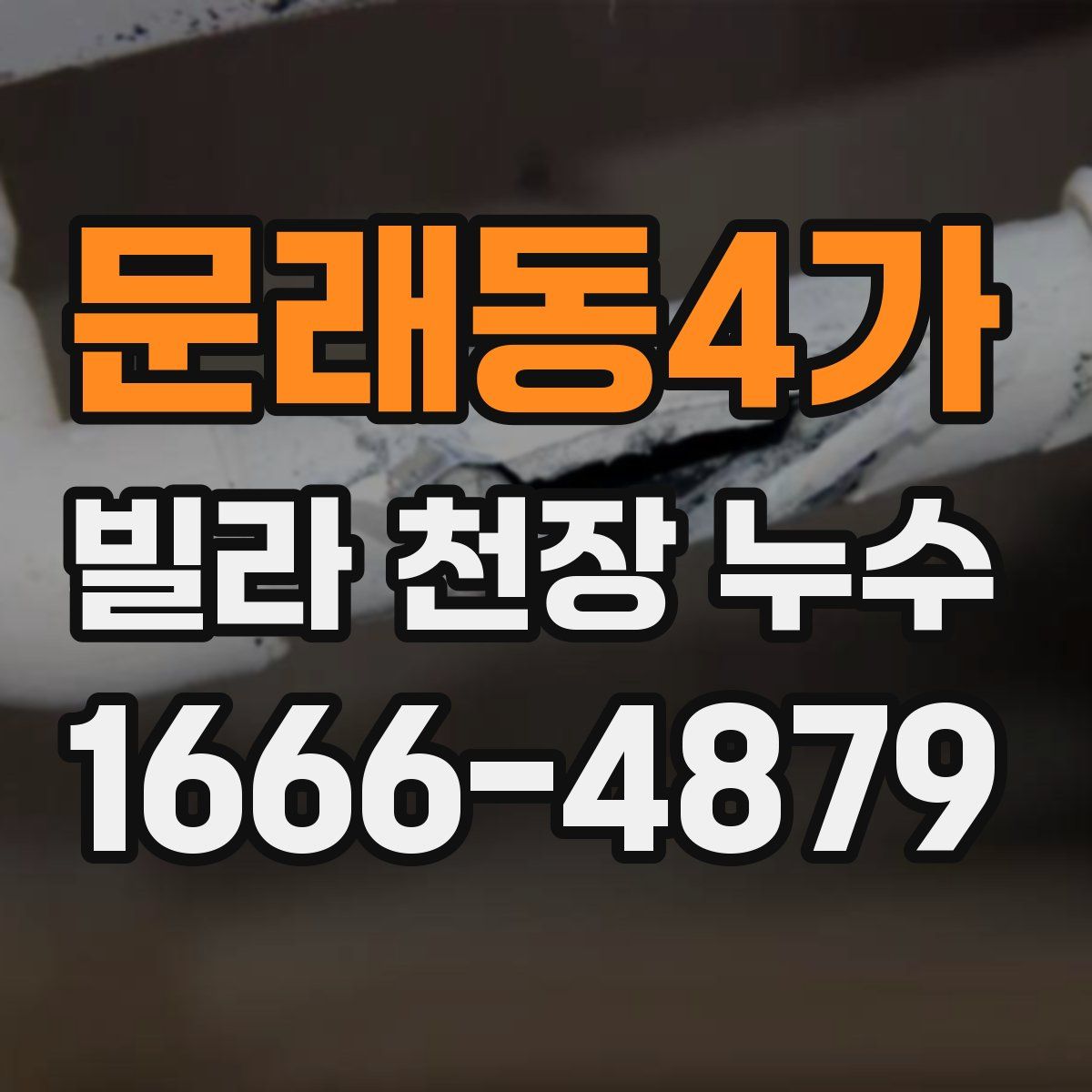 문래동4가 빌라 천장 누수
