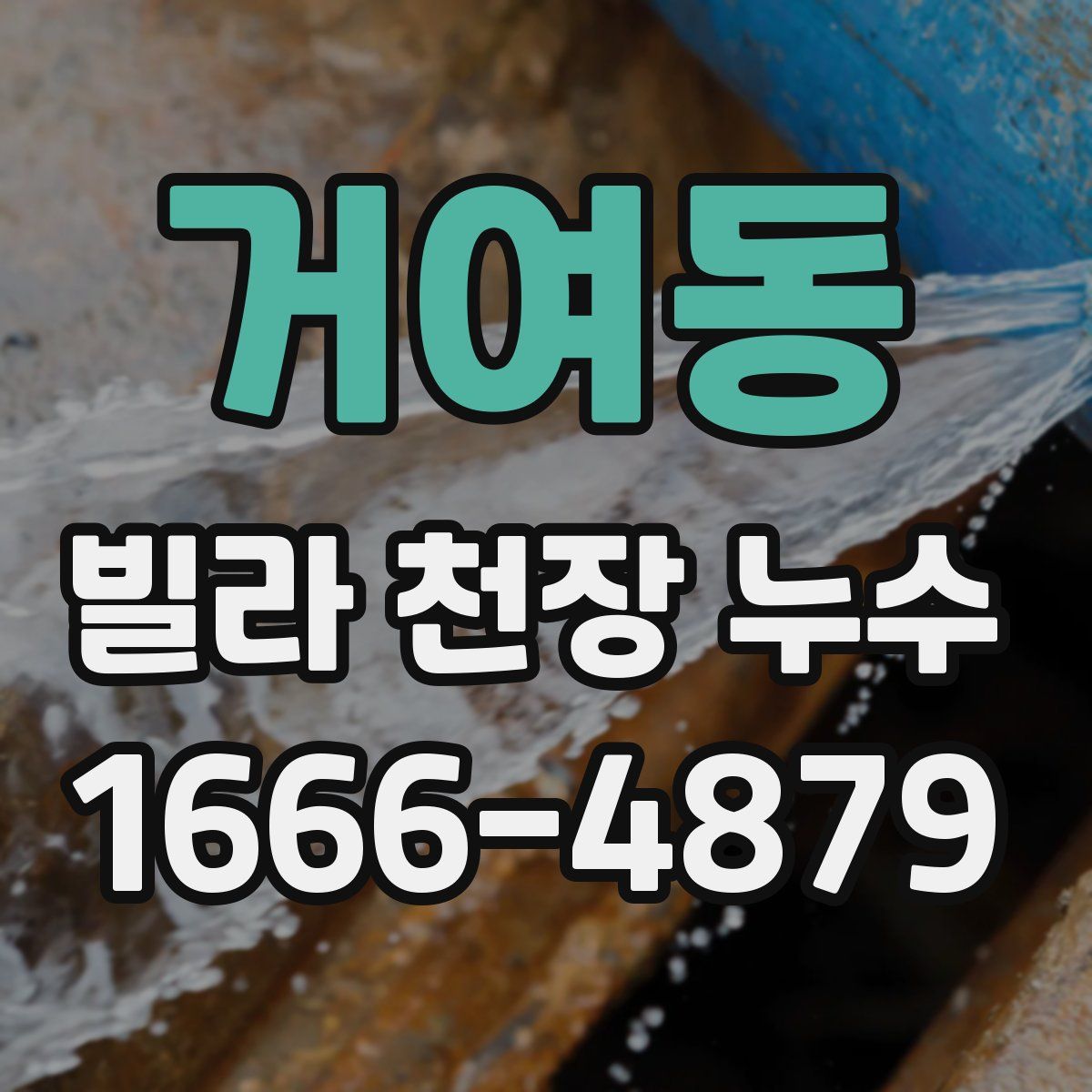 거여동 빌라 천장 누수