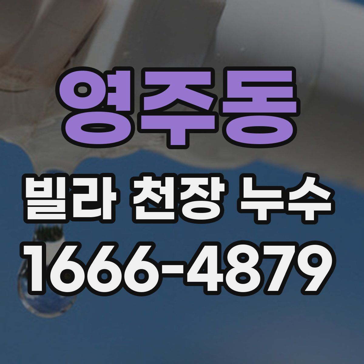 영주동 빌라 천장 누수