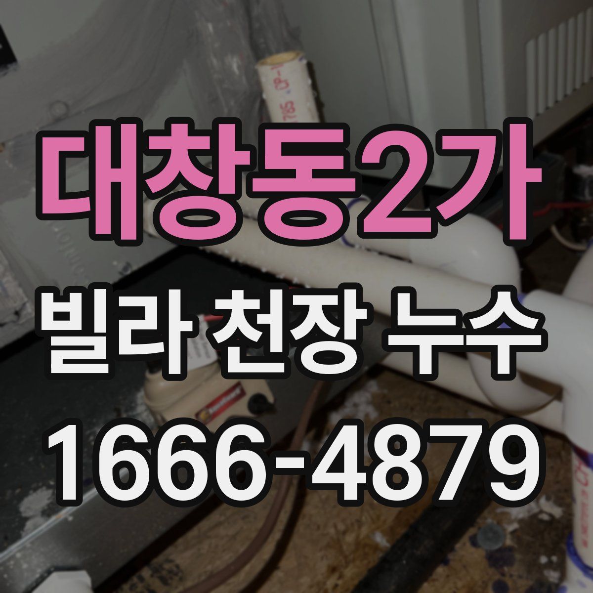 대창동2가 빌라 천장 누수
