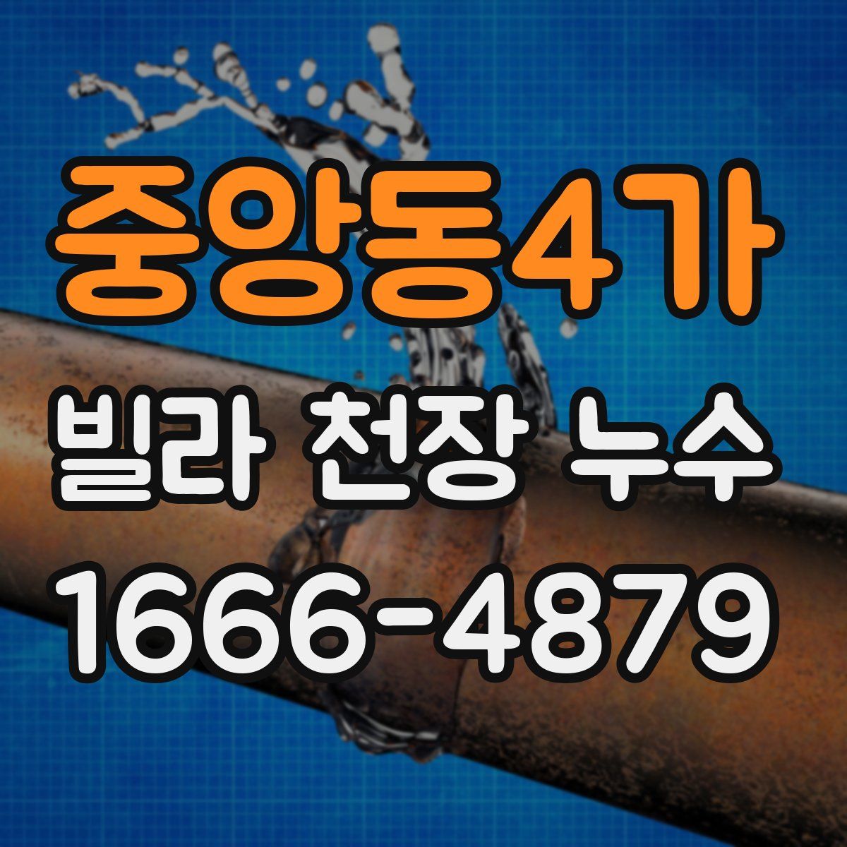 중앙동4가 빌라 천장 누수