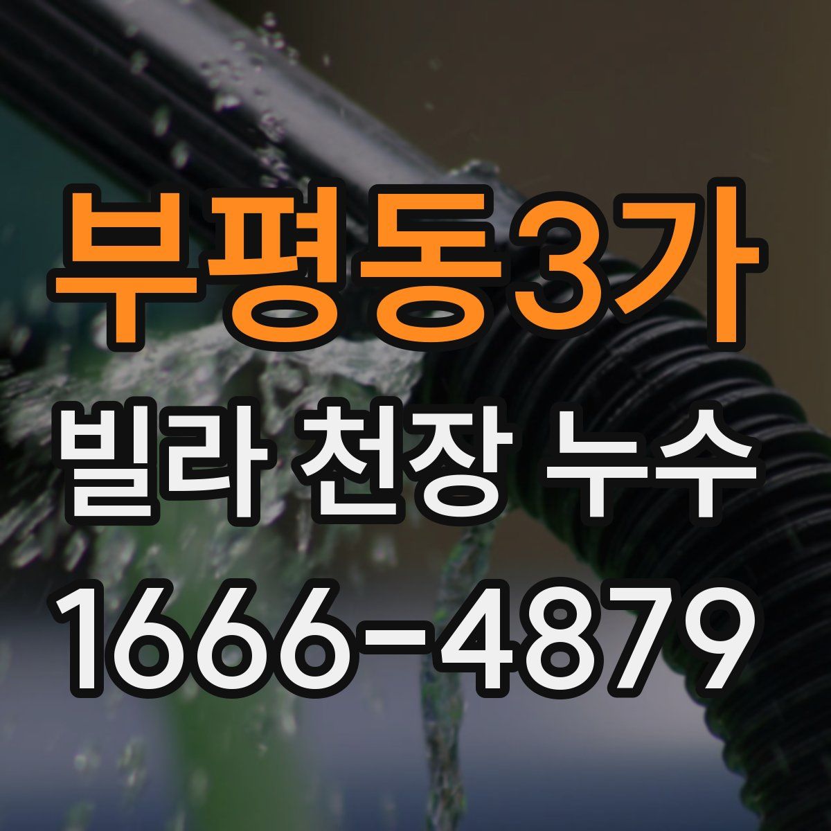 부평동3가 빌라 천장 누수