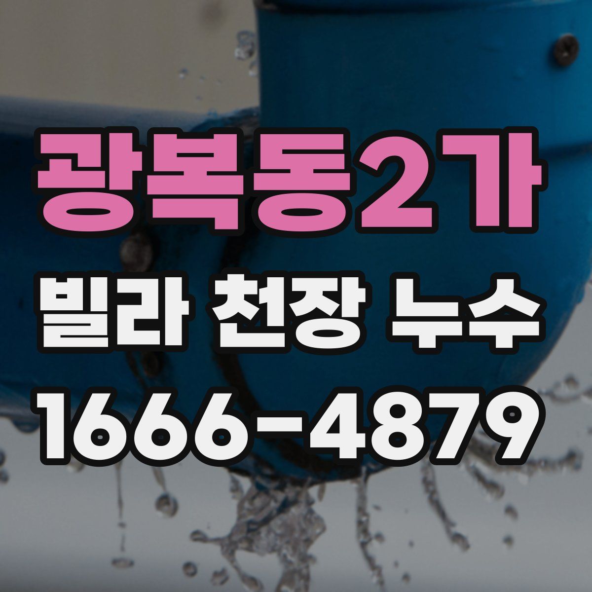 광복동2가 빌라 천장 누수