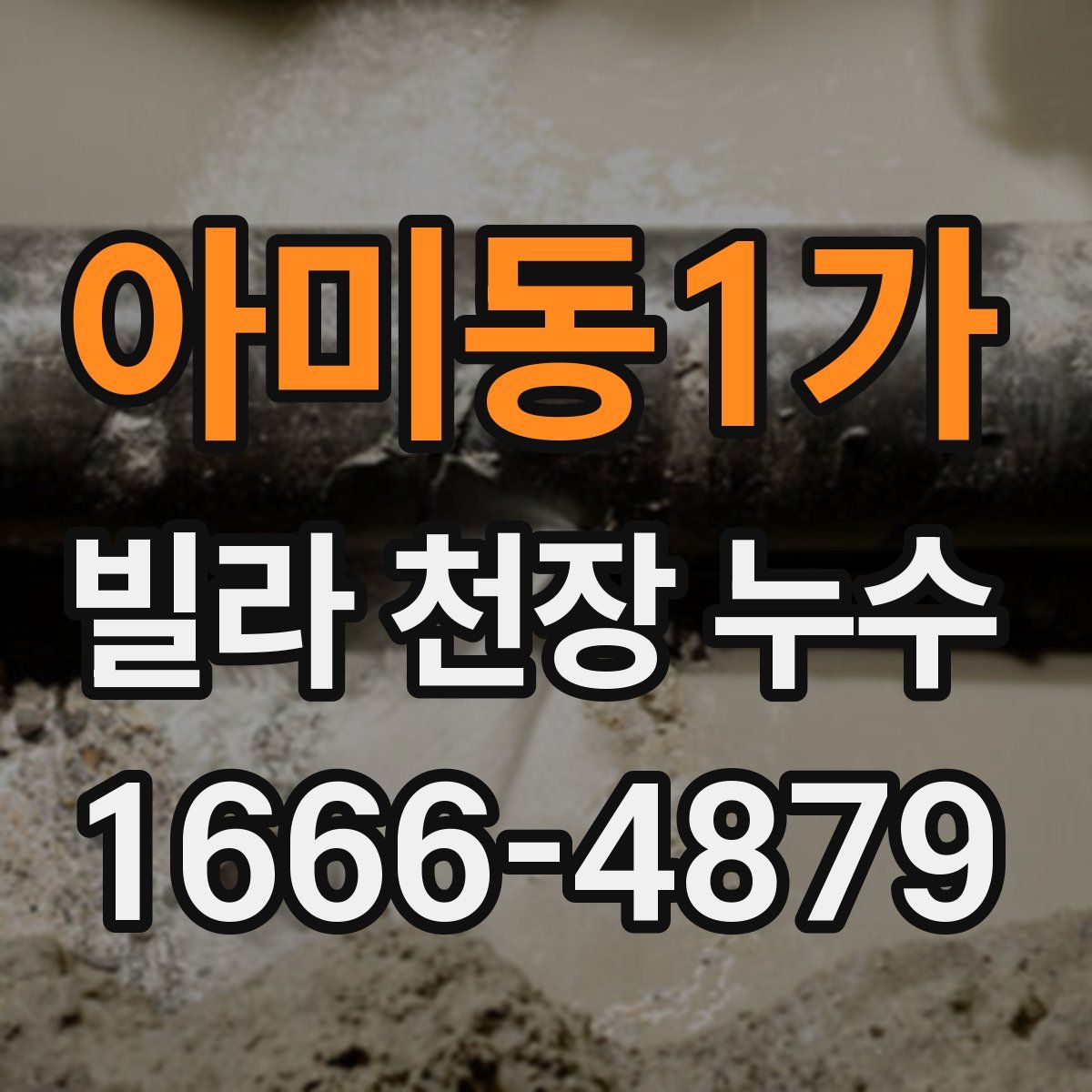 아미동1가 빌라 천장 누수
