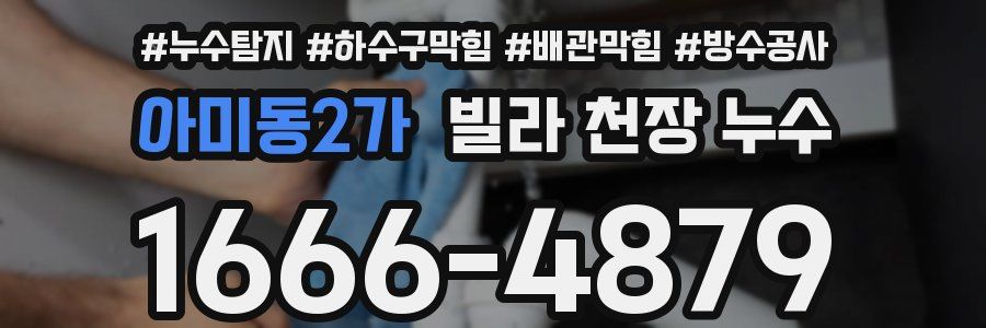 아미동2가 빌라 천장 누수