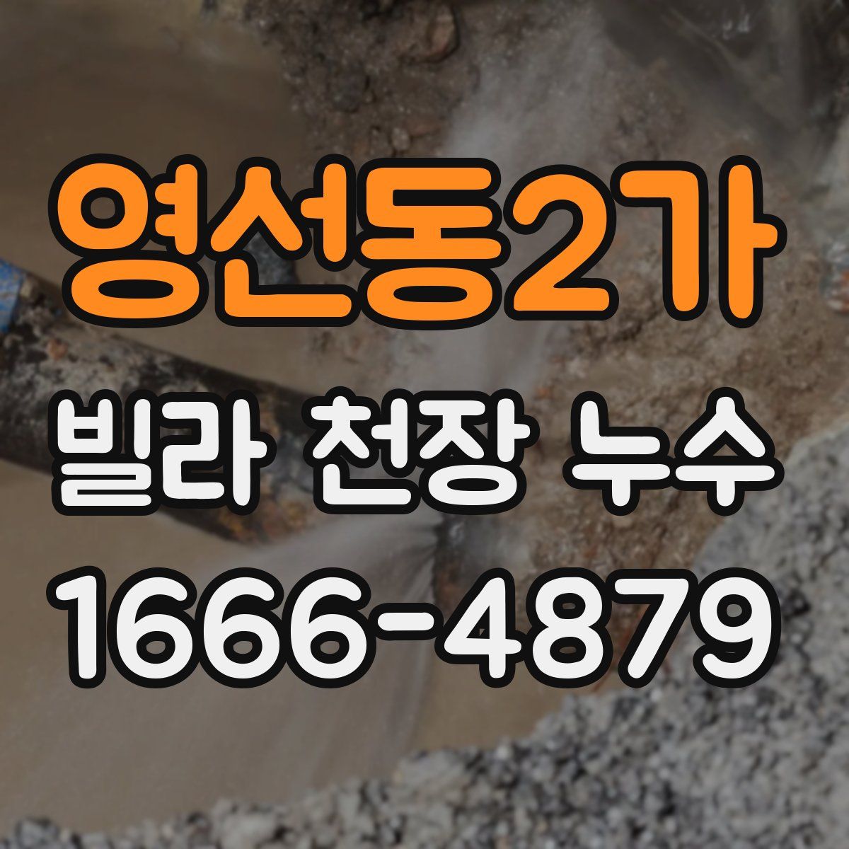 영선동2가 빌라 천장 누수