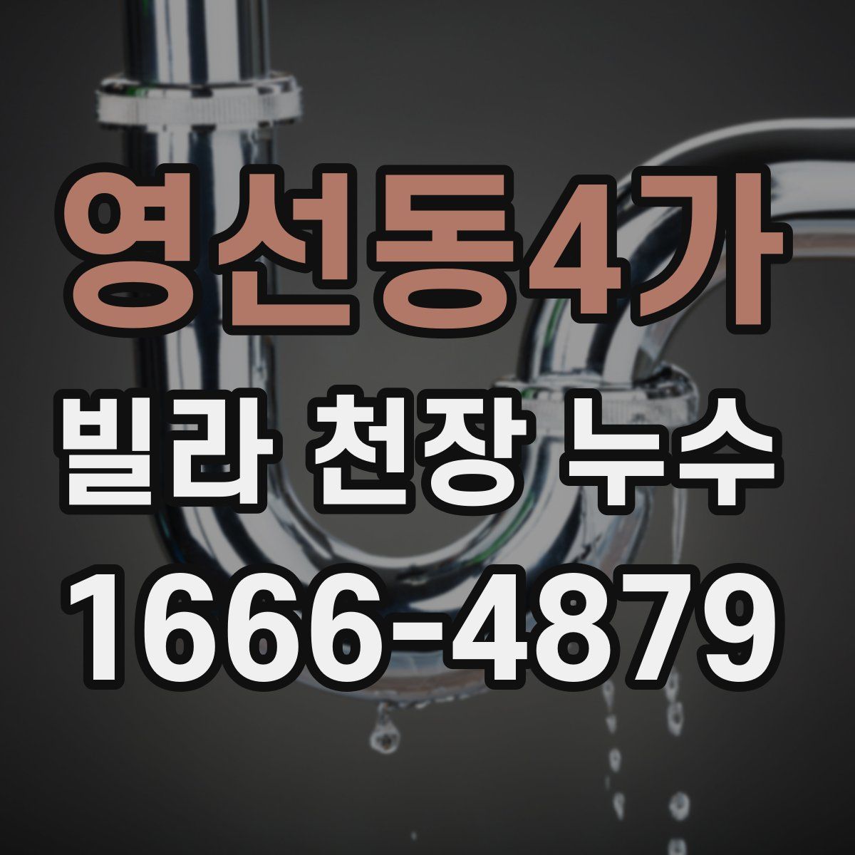 영선동4가 빌라 천장 누수