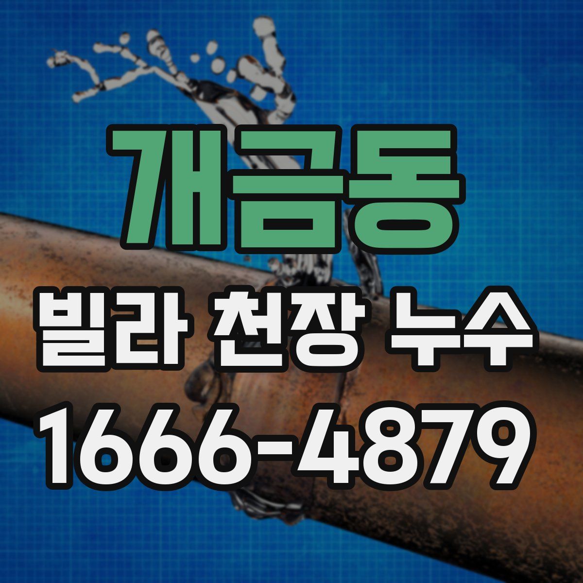 개금동 빌라 천장 누수