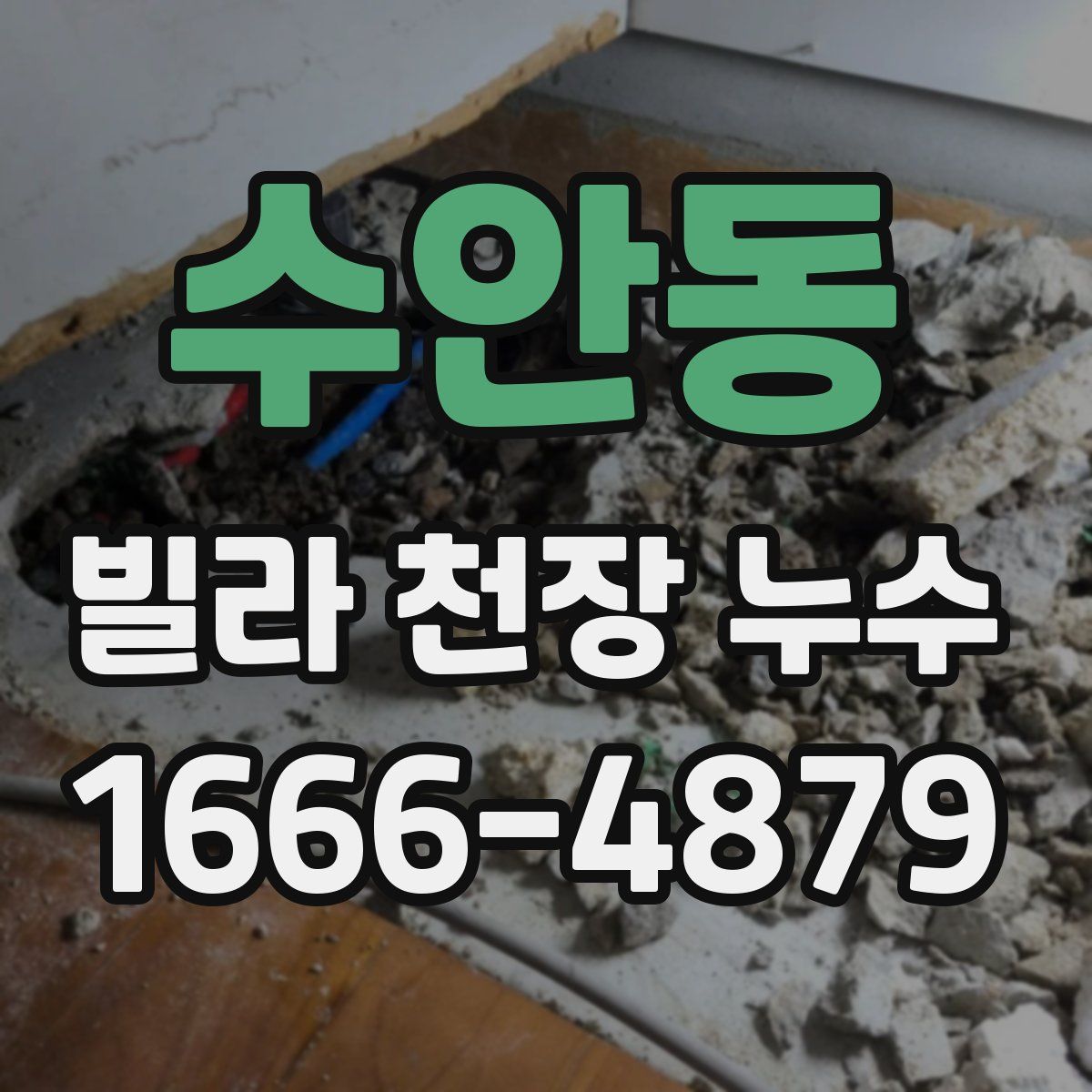 수안동 빌라 천장 누수
