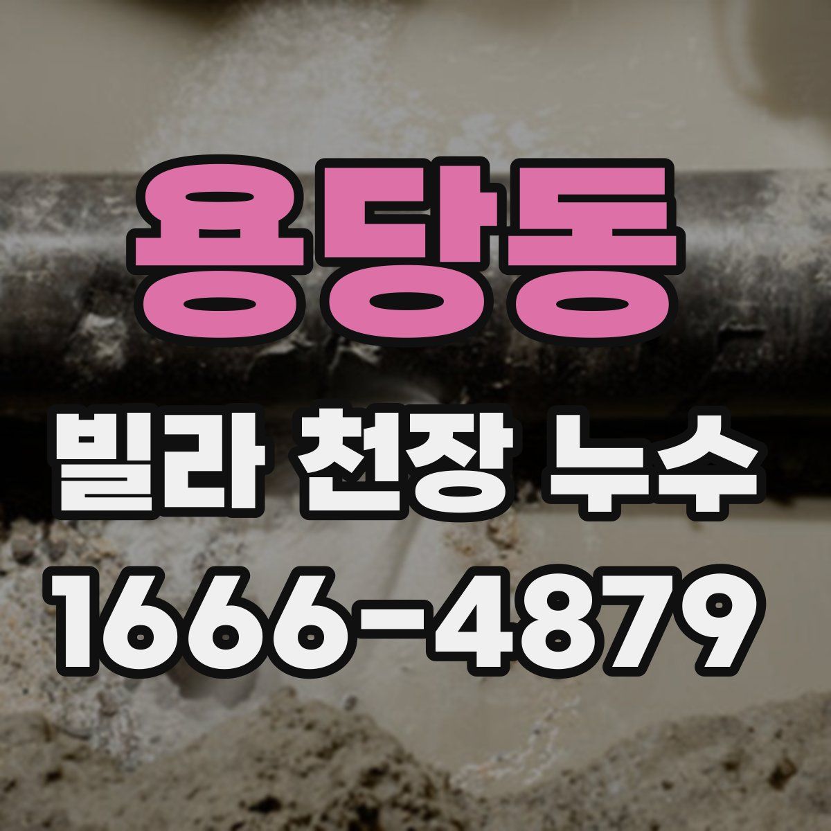 용당동 빌라 천장 누수