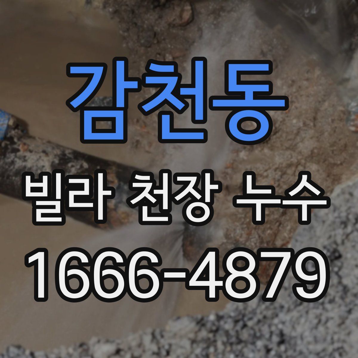 감천동 빌라 천장 누수