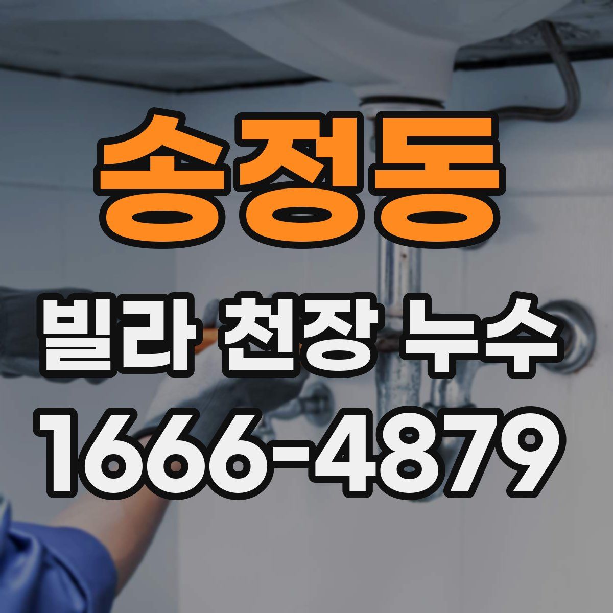 송정동 빌라 천장 누수