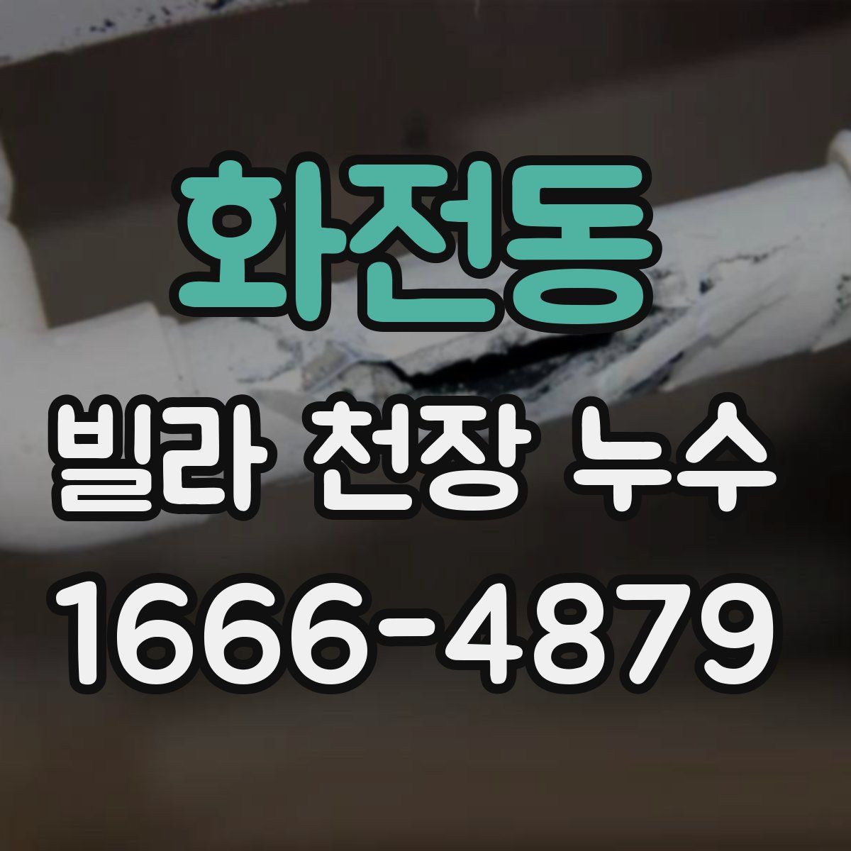 화전동 빌라 천장 누수