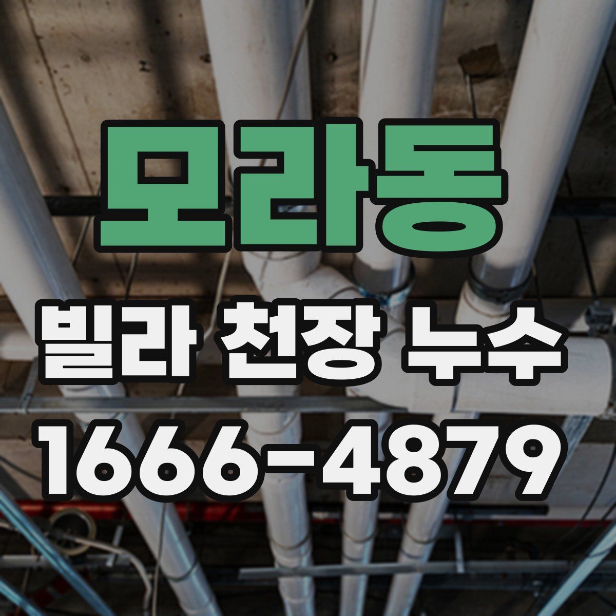 모라동 빌라 천장 누수