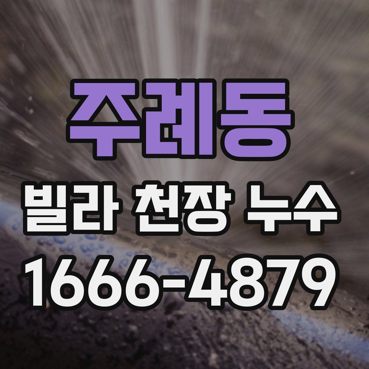 주례동 빌라 천장 누수