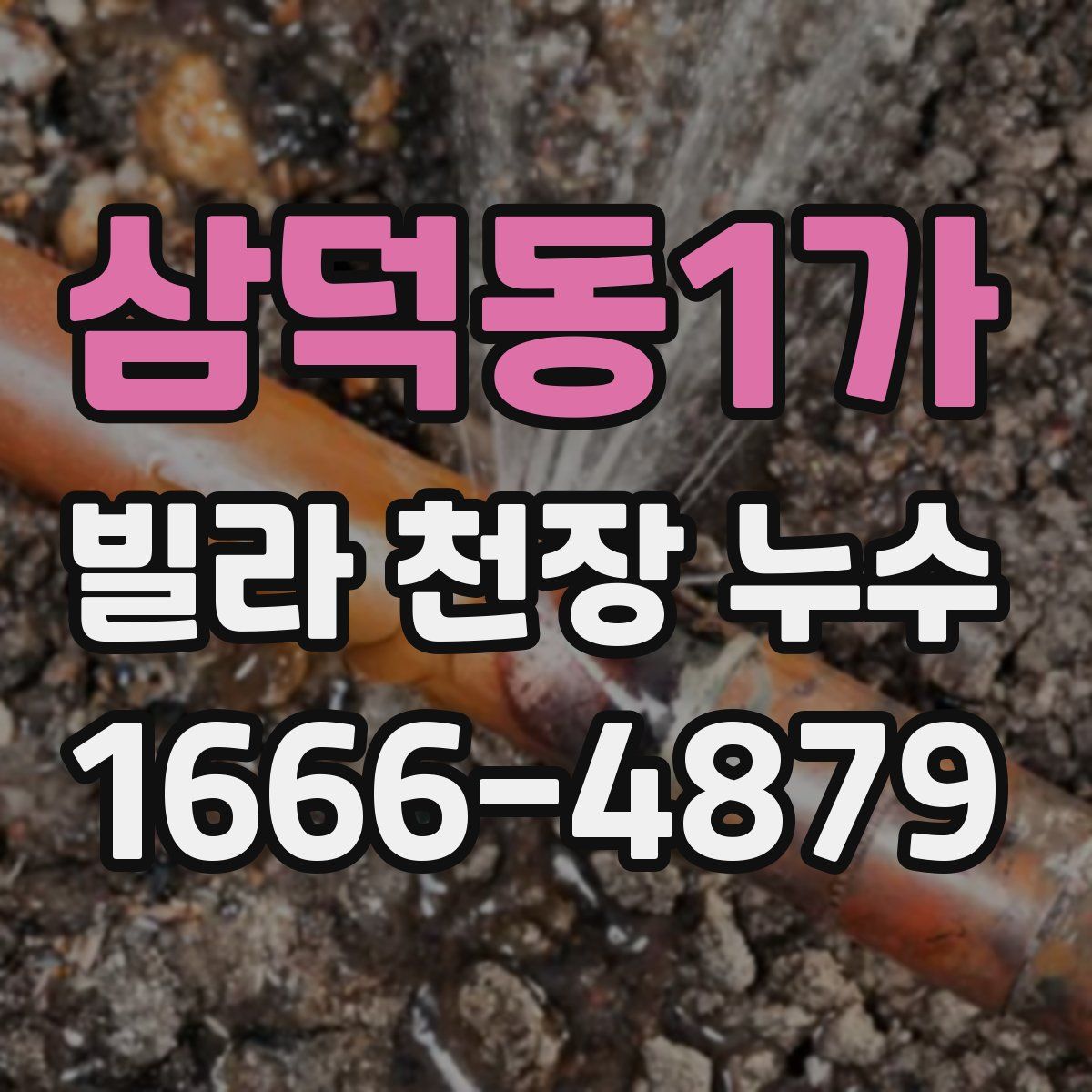 삼덕동1가 빌라 천장 누수