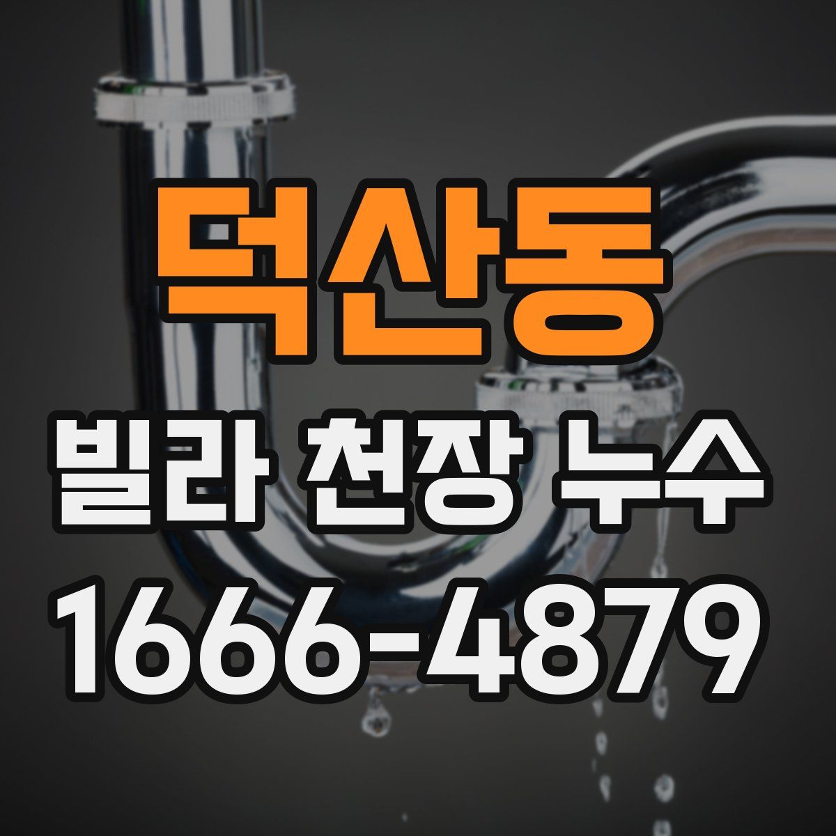 덕산동 빌라 천장 누수