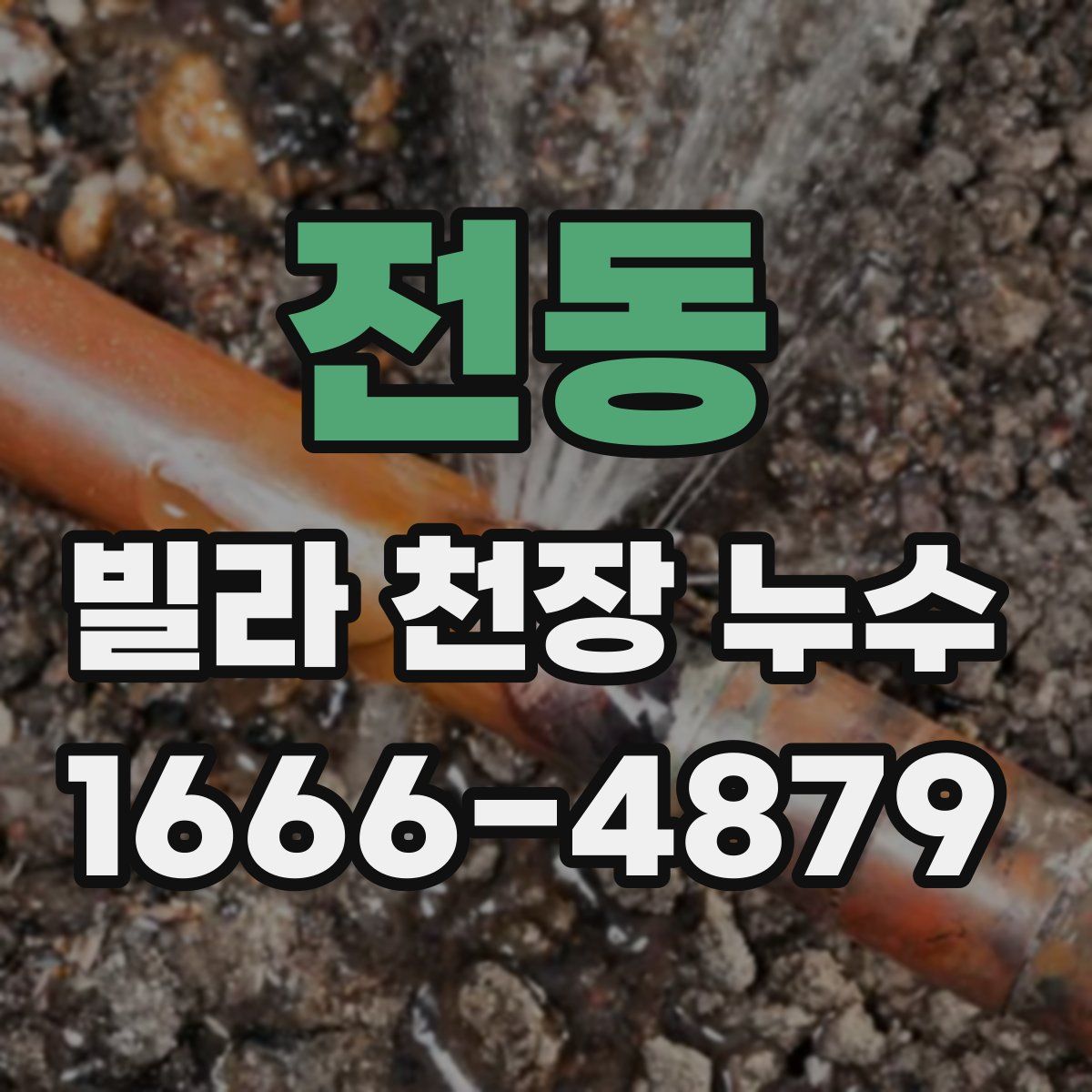 전동 빌라 천장 누수
