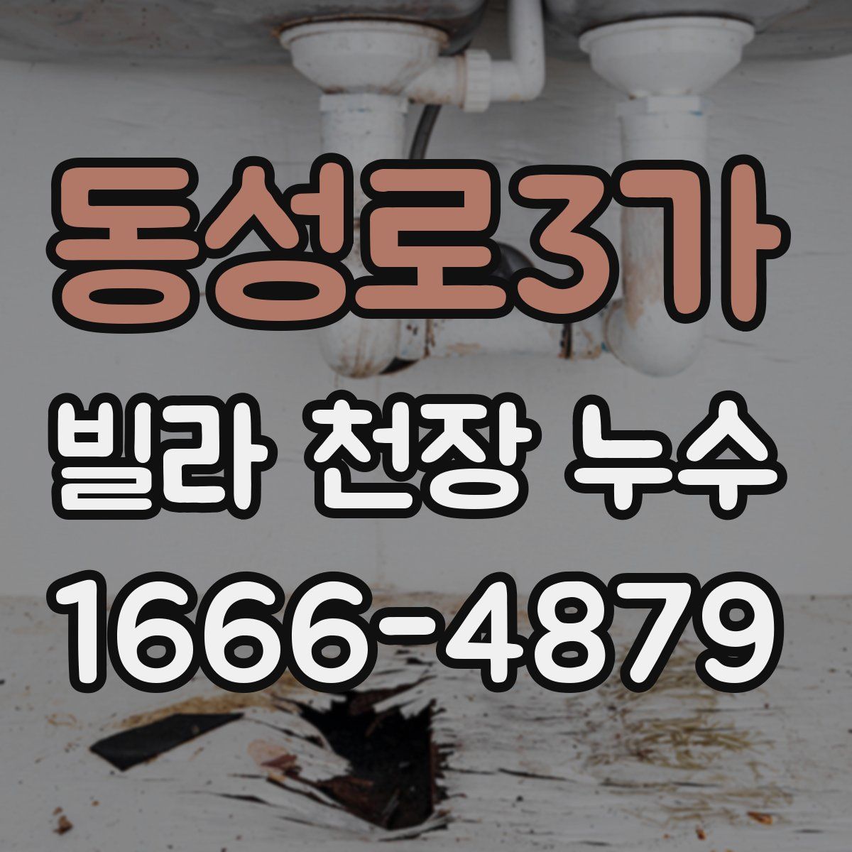 동성로3가 빌라 천장 누수