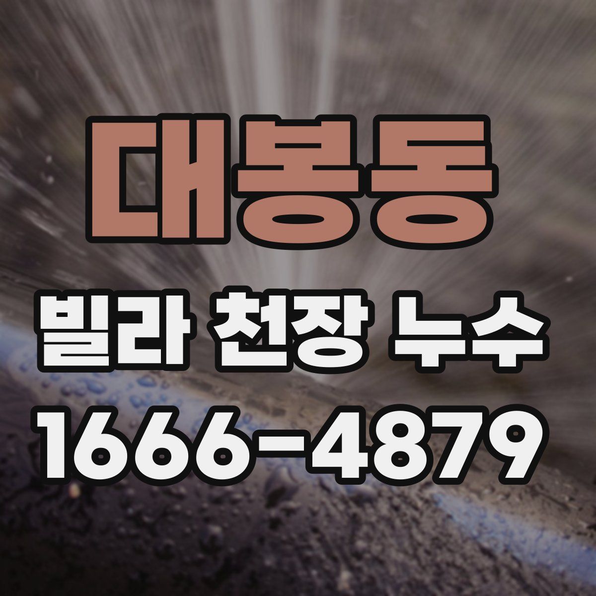 대봉동 빌라 천장 누수