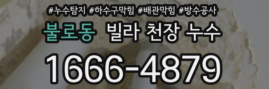 불로동 빌라 천장 누수
