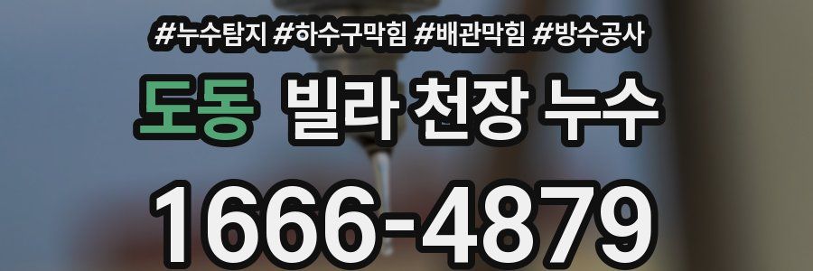 도동 빌라 천장 누수