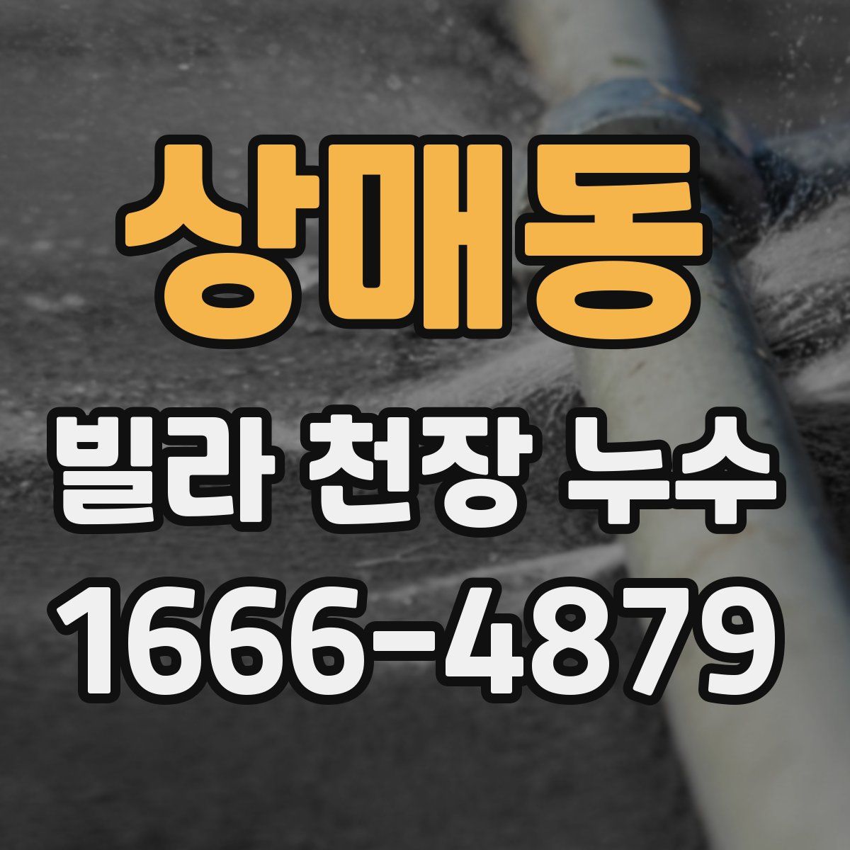 상매동 빌라 천장 누수