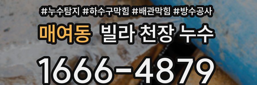 매여동 빌라 천장 누수