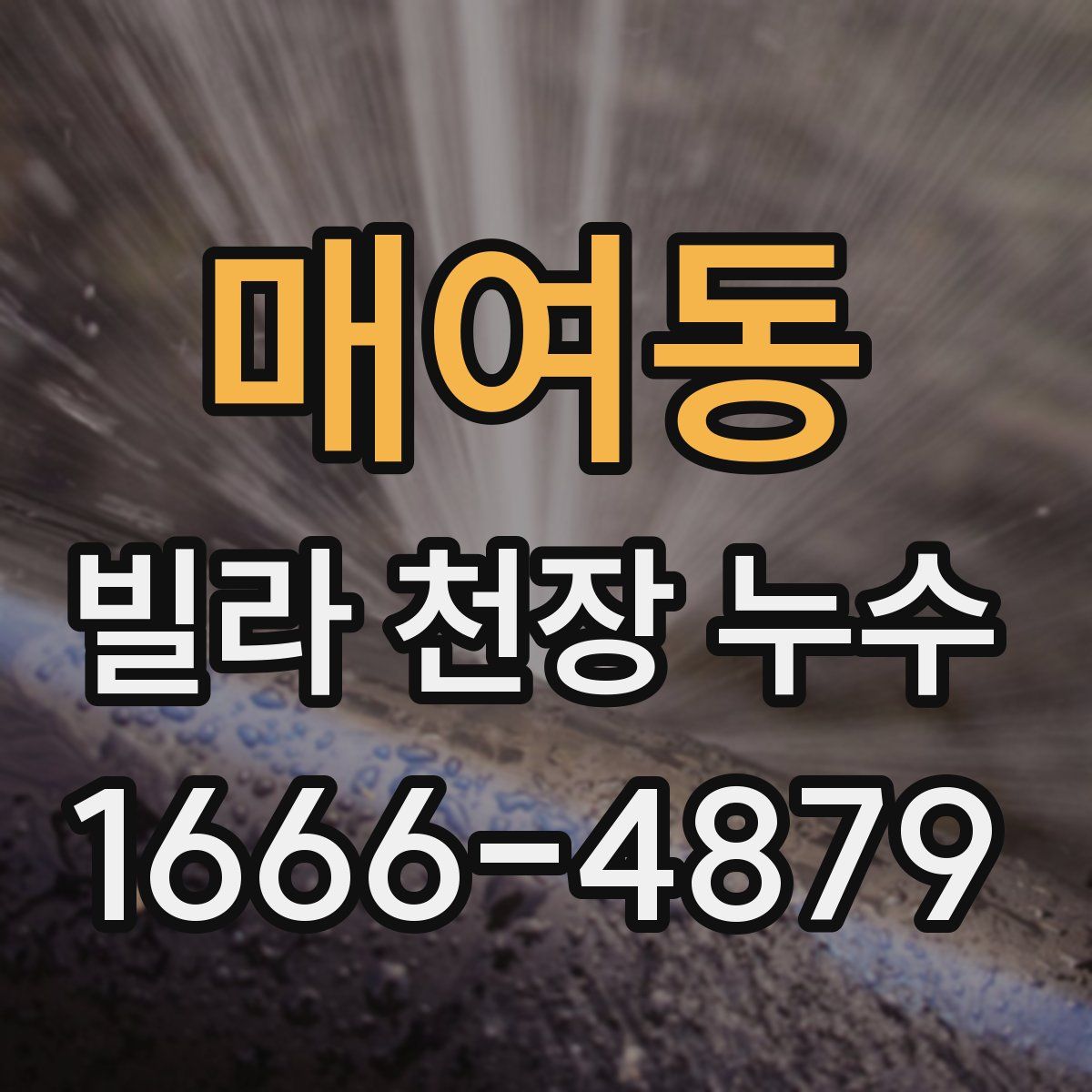 매여동 빌라 천장 누수