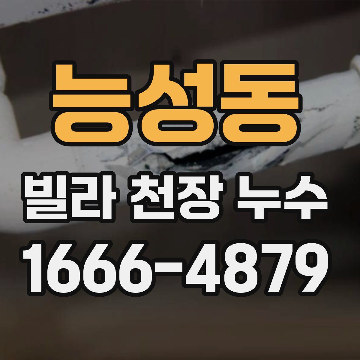능성동 빌라 천장 누수
