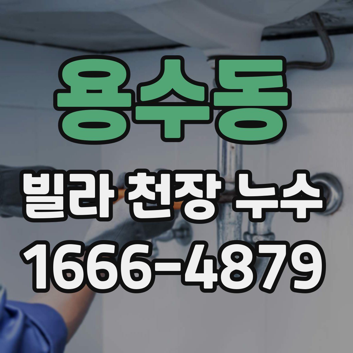 용수동 빌라 천장 누수