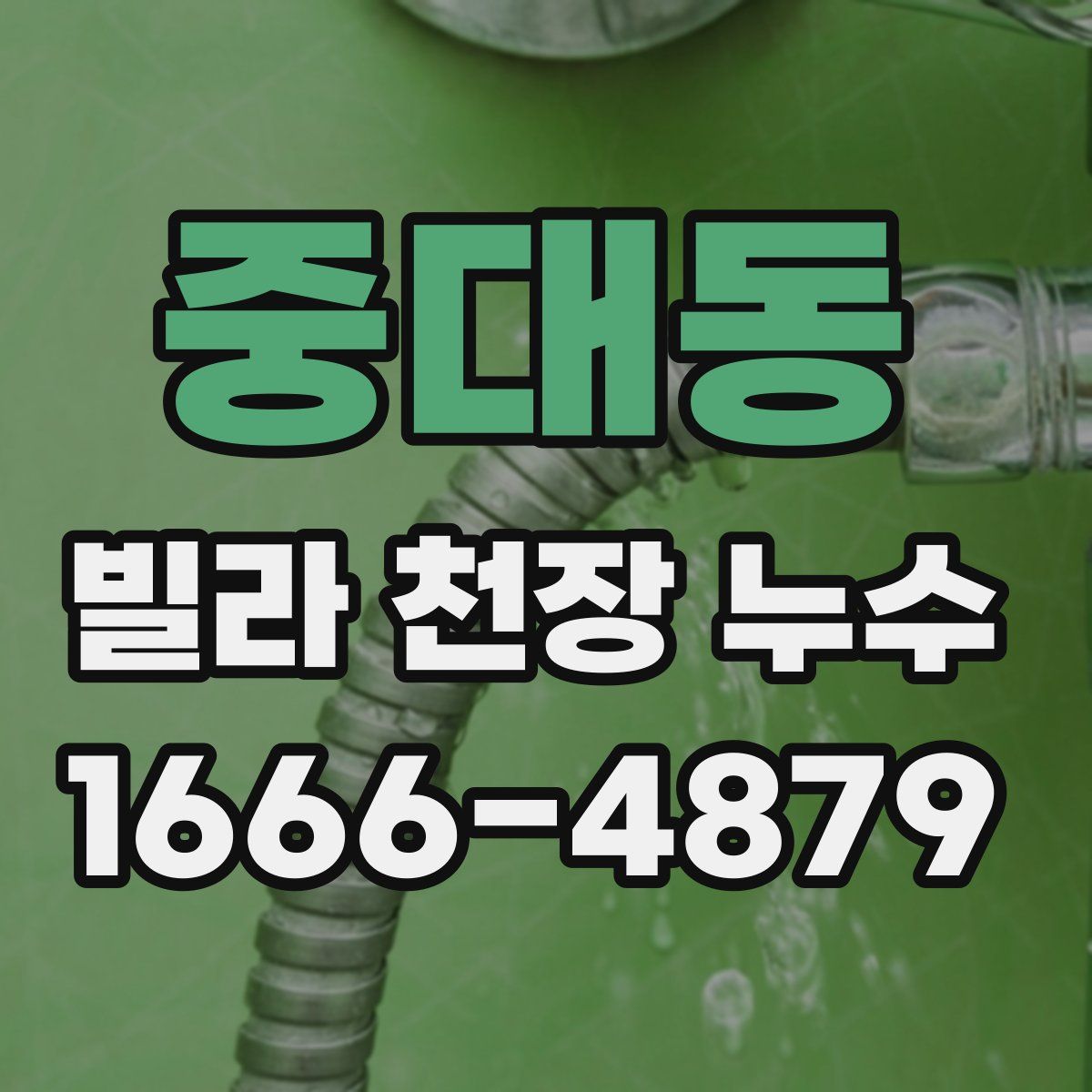 중대동 빌라 천장 누수