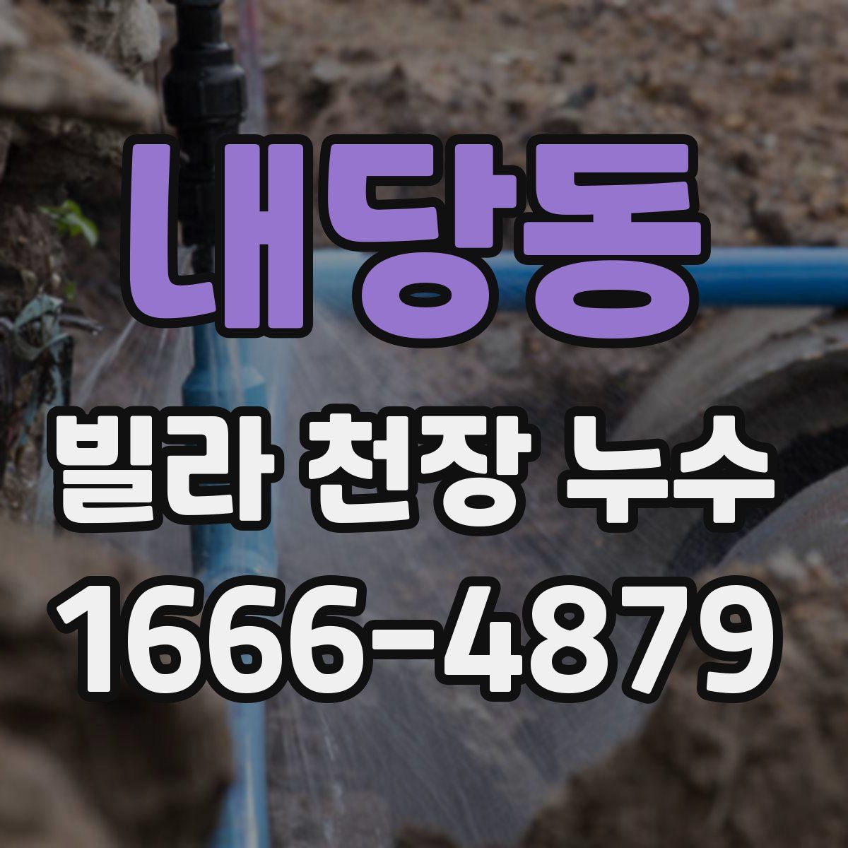 내당동 빌라 천장 누수