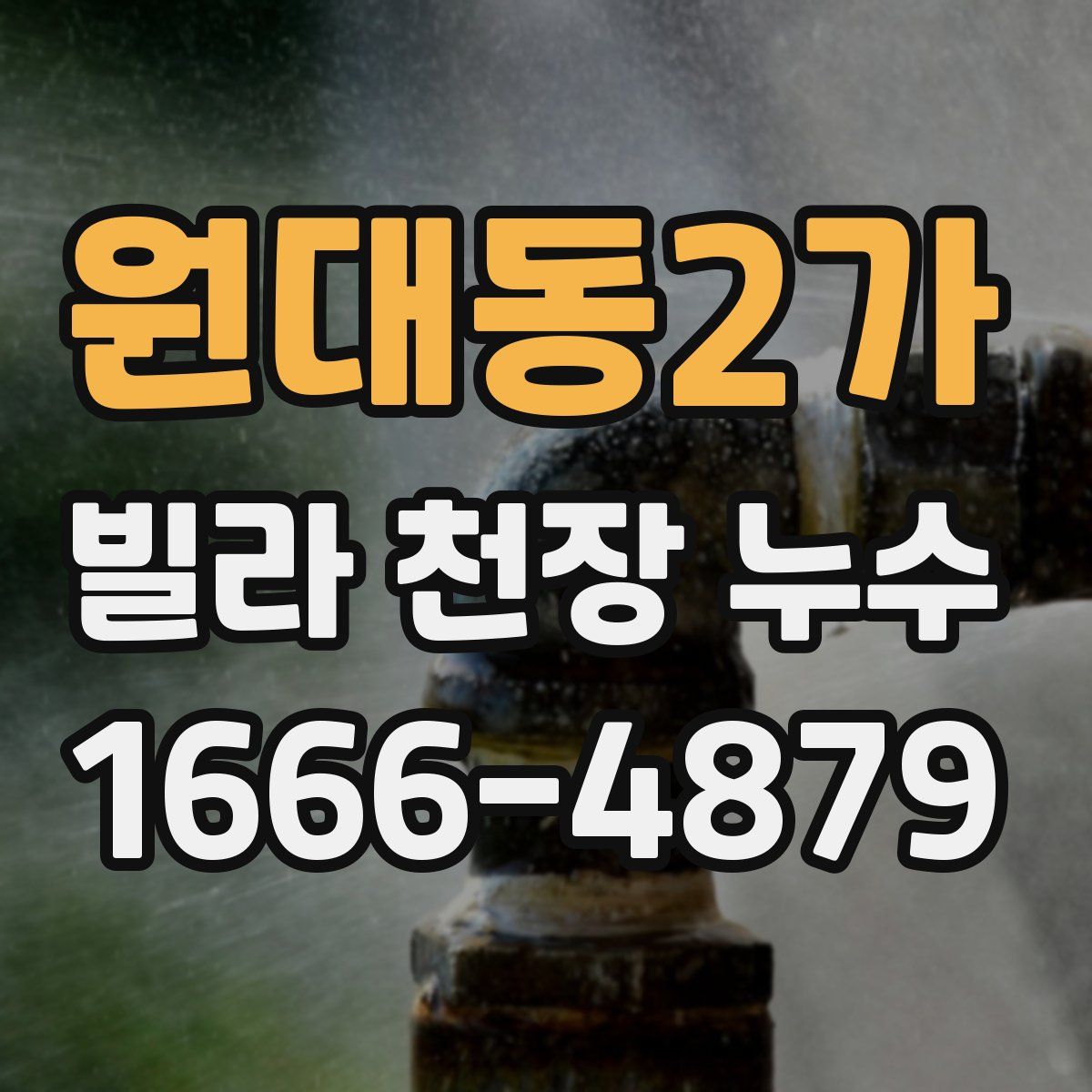 원대동2가 빌라 천장 누수