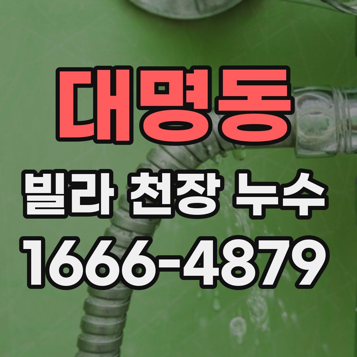 대명동 빌라 천장 누수