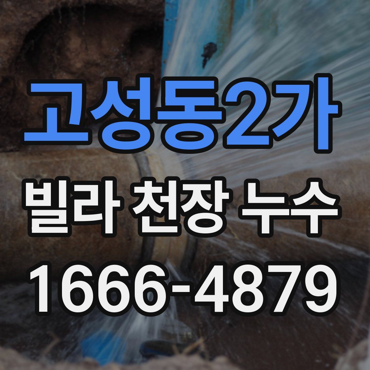 고성동2가 빌라 천장 누수