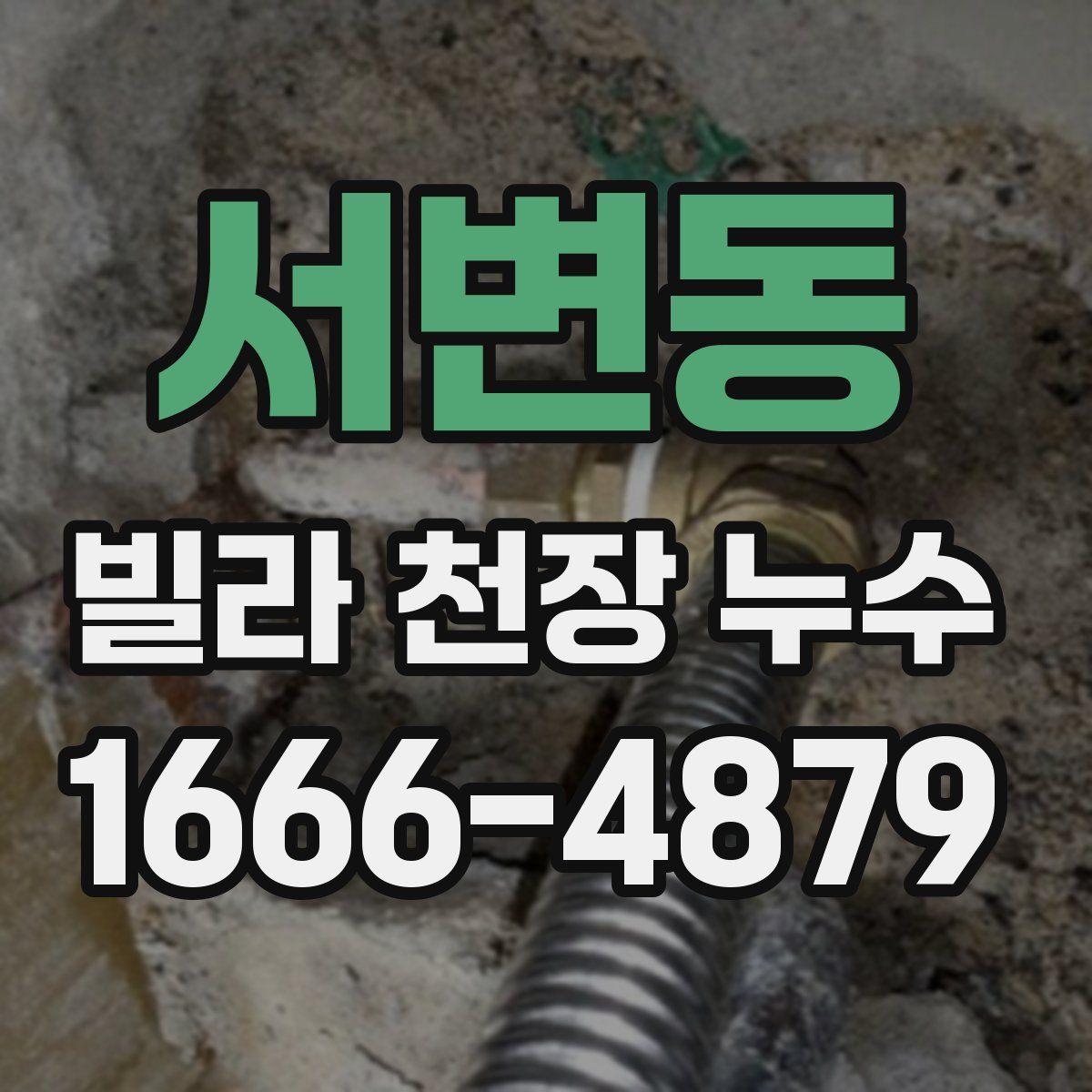 서변동 빌라 천장 누수
