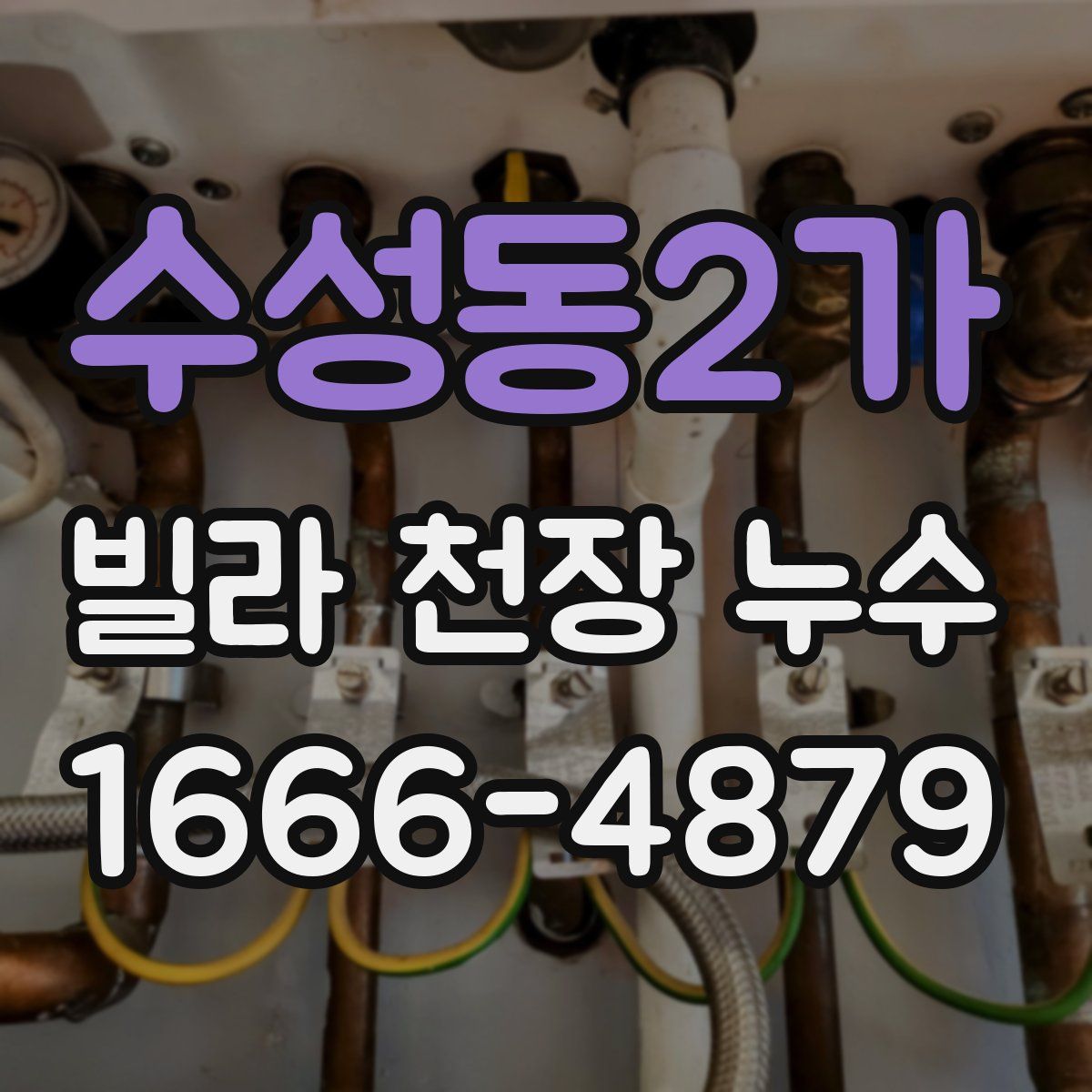 수성동2가 빌라 천장 누수