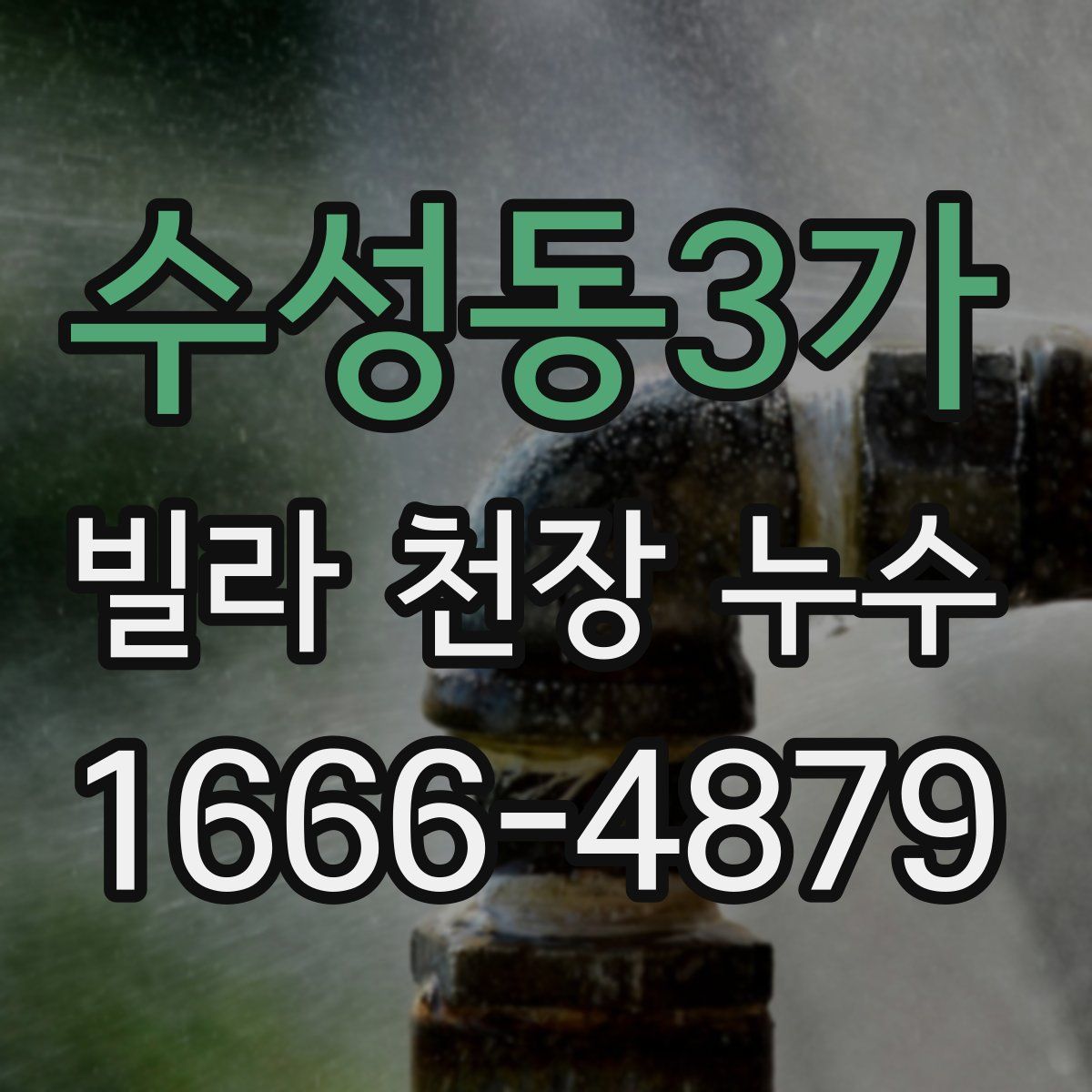 수성동3가 빌라 천장 누수