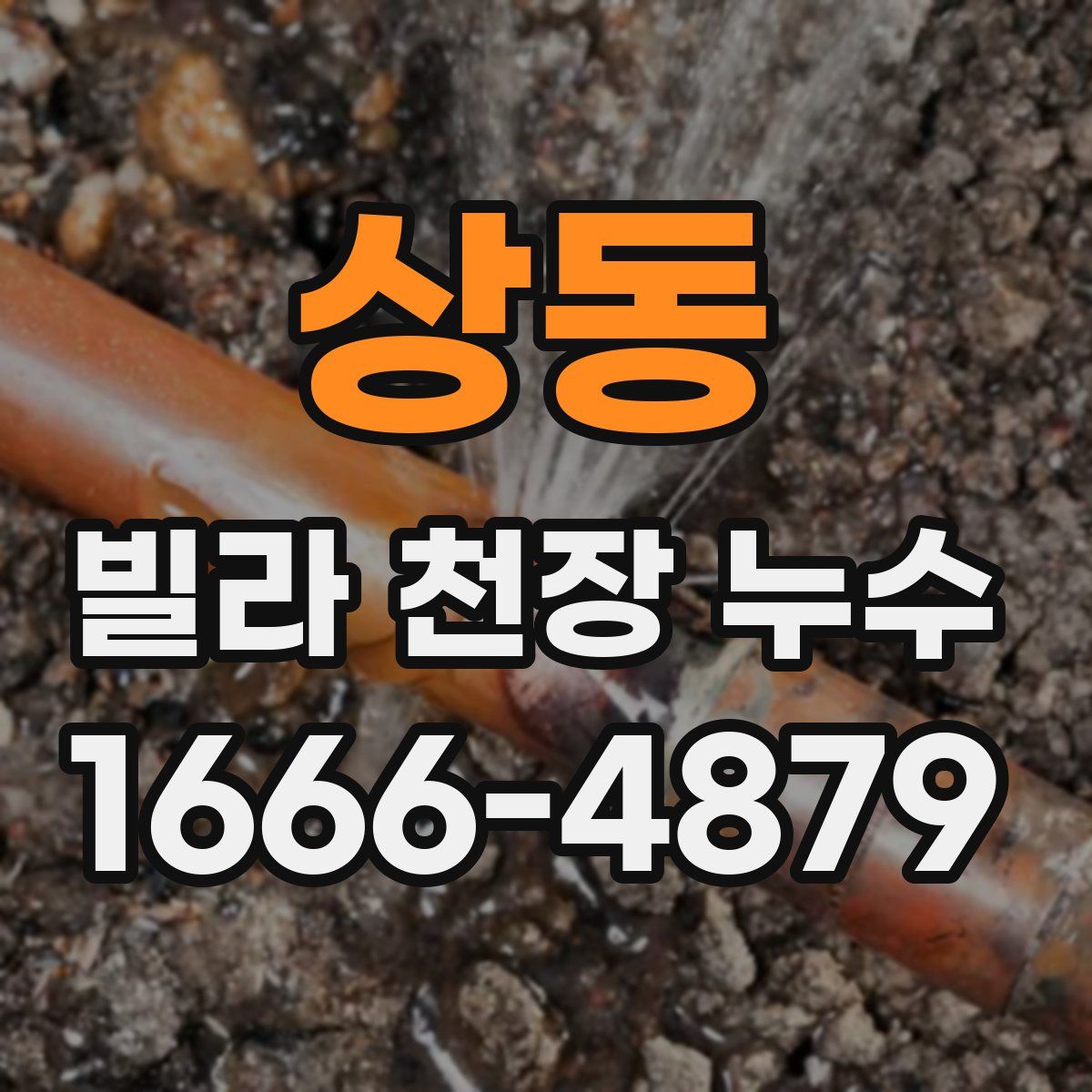 상동 빌라 천장 누수