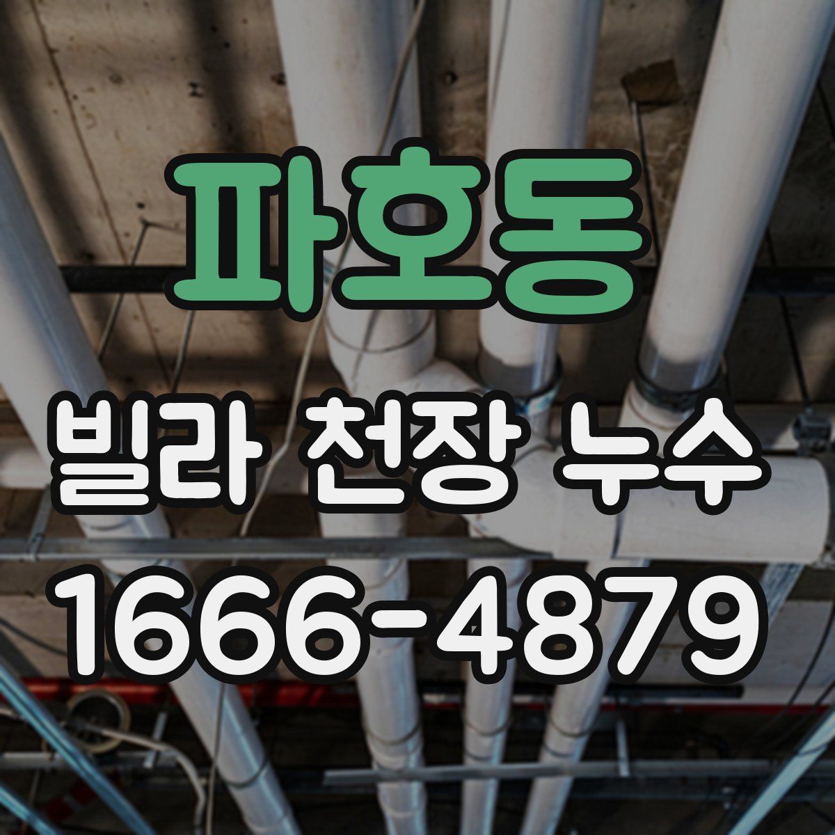 파호동 빌라 천장 누수