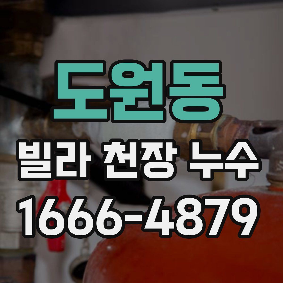 도원동 빌라 천장 누수