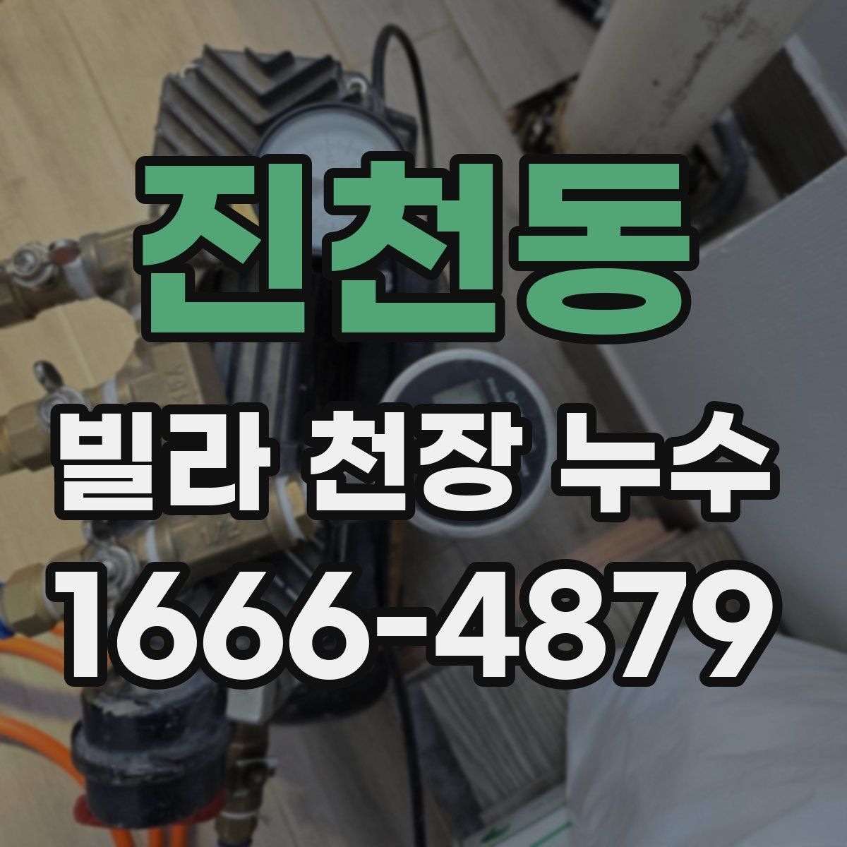 진천동 빌라 천장 누수