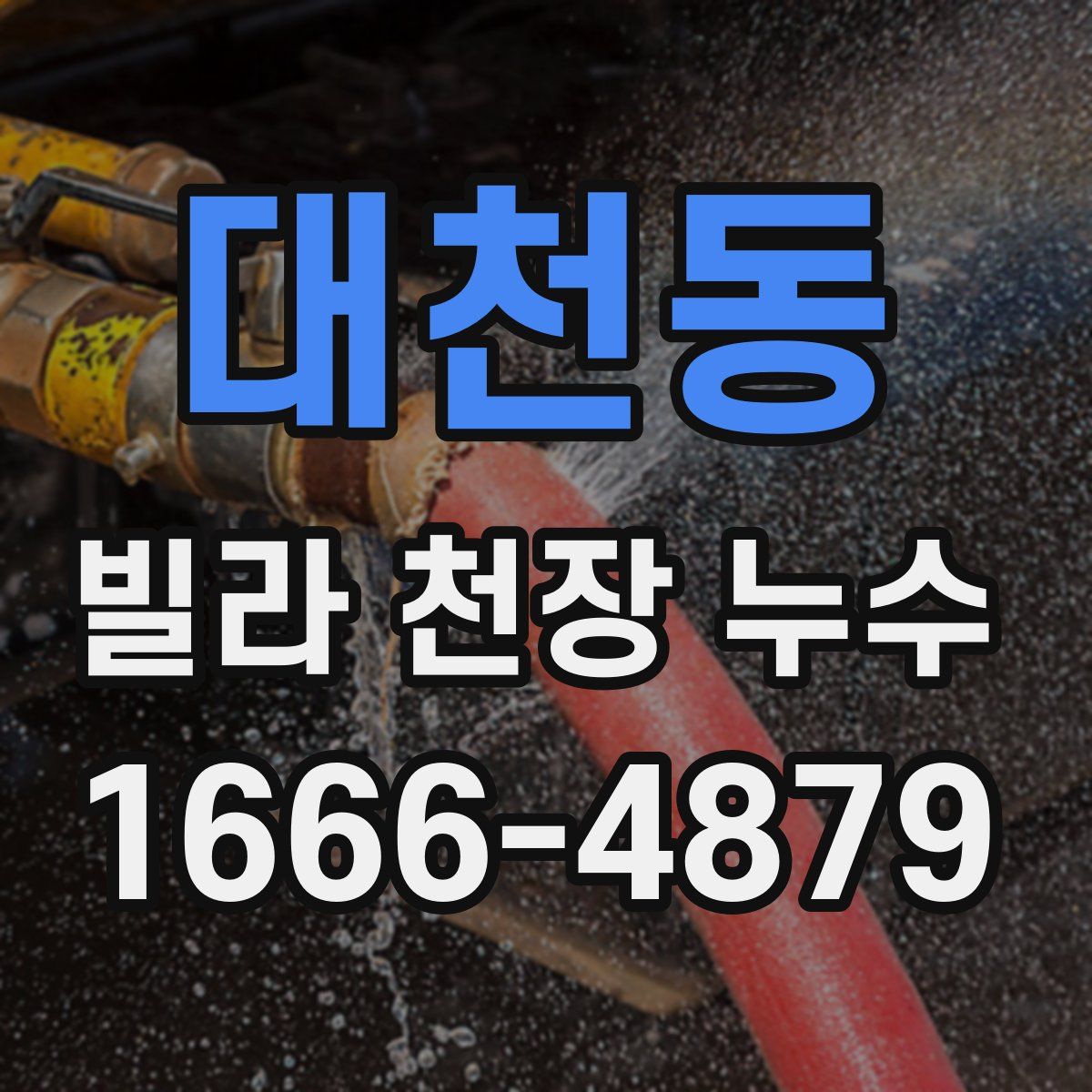 대천동 빌라 천장 누수
