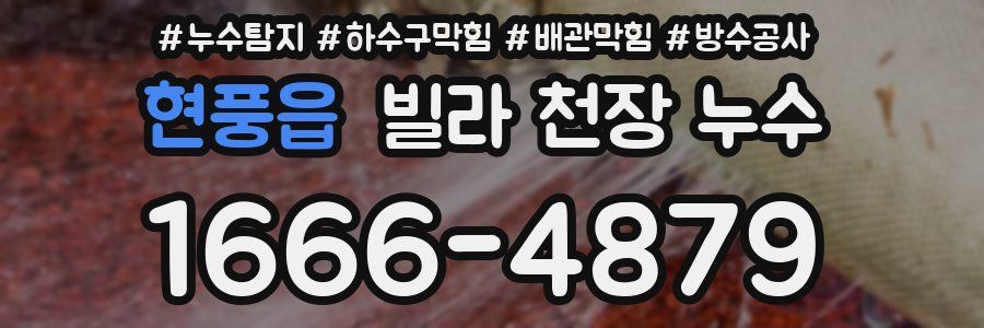 현풍읍 빌라 천장 누수