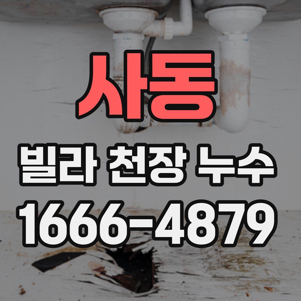 사동 빌라 천장 누수