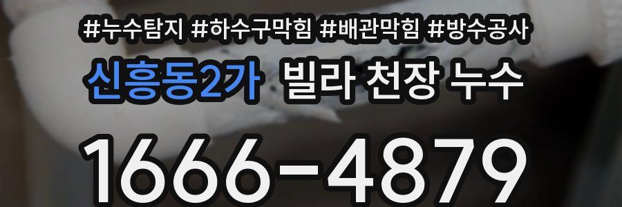 신흥동2가 빌라 천장 누수