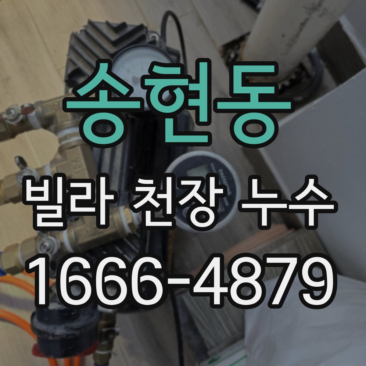 송현동 빌라 천장 누수