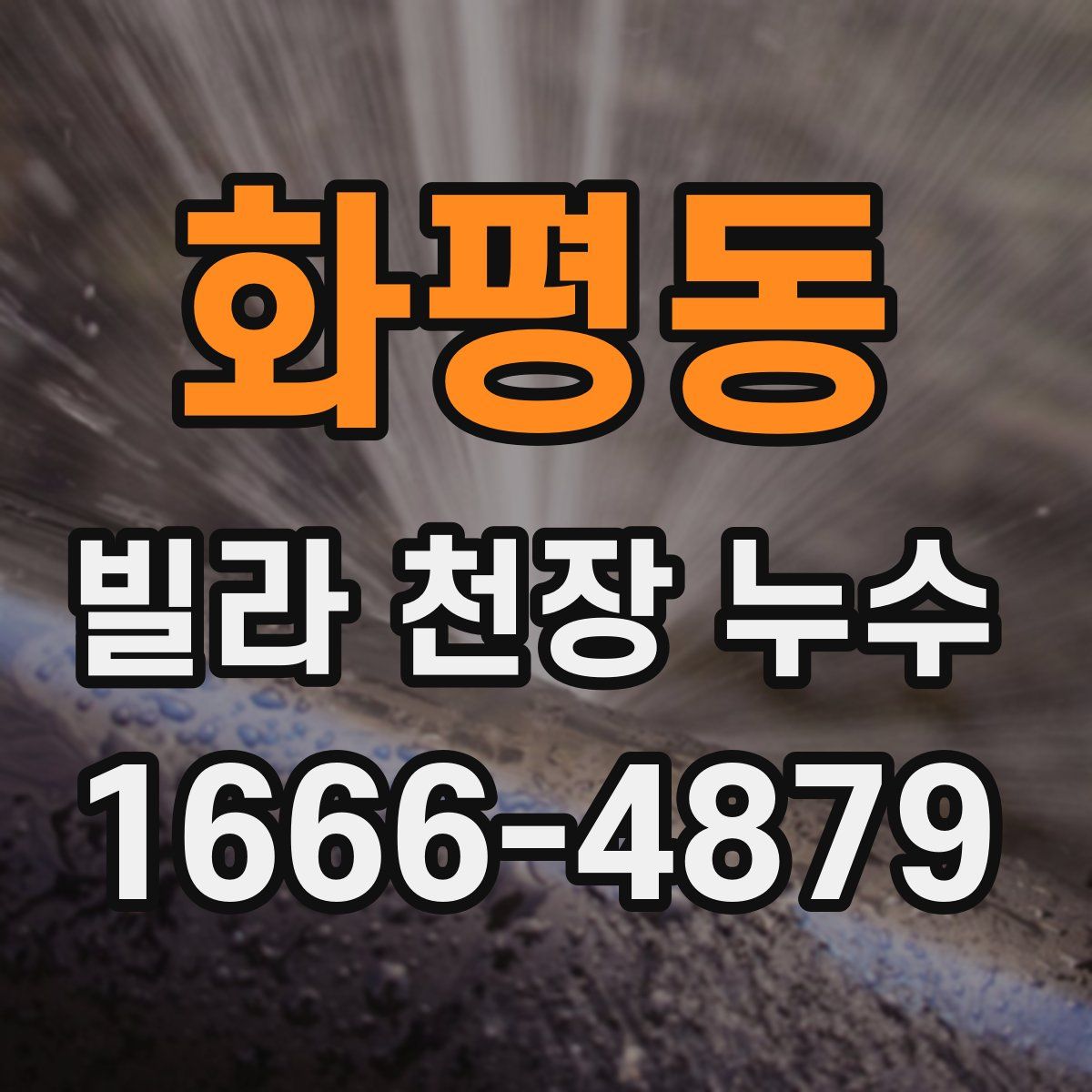 화평동 빌라 천장 누수